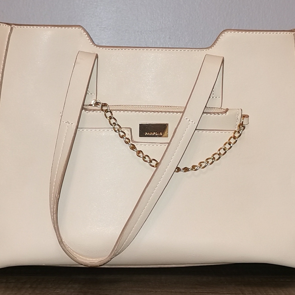 Parfois Cream Tote Bag